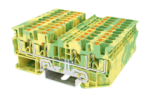 Клеммная колодка на DIN-рейку DP4N-TR-PE