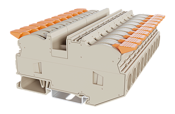 Клеммная колодка на DIN-рейку DPH16