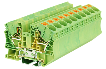 Клеммная колодка на DIN-рейку DP16-PE