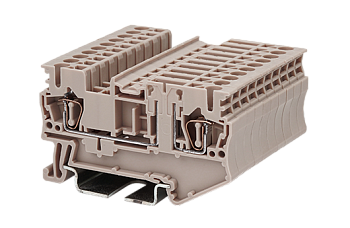 Клеммная колодка на DIN-рейку AK2.5-T