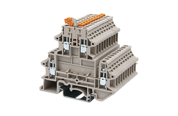 Клеммная колодка на DIN-рейку DKK2.5N-TG