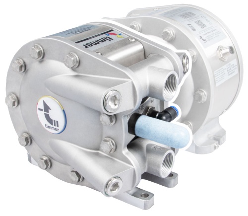 Насос с двойной мембраной tim®PRO (пневматический) PTI-MEM1060-AL (алюминий)