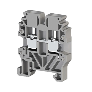304429, Миниклеммник винтовой 2,5 мм.кв (серый); MVK2,5 (упак 100 шт)