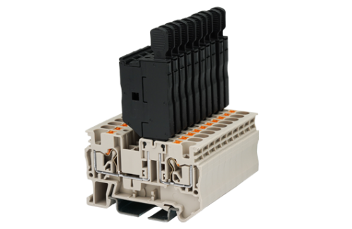 Клеммная колодка на DIN-рейку DP4N-M