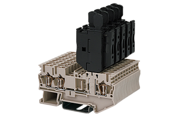 Клеммная колодка на DIN-рейку AK2.5-TN-M