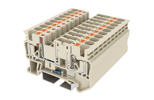 Клеммная колодка на DIN-рейку DP4N-TFULXX
