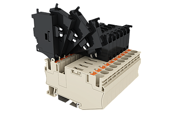 Клеммная колодка на DIN-рейку DP6N-TFLXX-6.3X32
