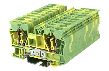 Клеммная колодка на DIN-рейку AK6-PE