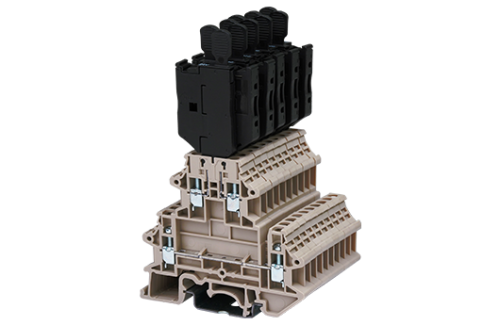 Клеммная колодка на DIN-рейку DKK2.5N-MLXX
