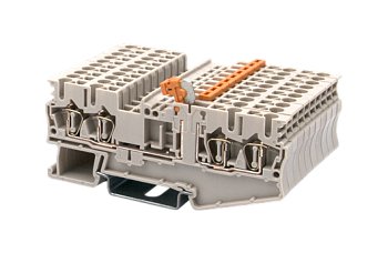 Клеммная колодка на DIN-рейку AK2.5-TR-TG