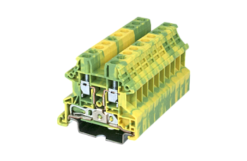 Клеммная колодка на DIN-рейку DK4N-PE