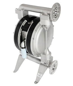 Двухмембранный насос tim®PRO (пневматический) с полным опорожнением PTI-MEM5600V-RE (нержавеющая сталь)