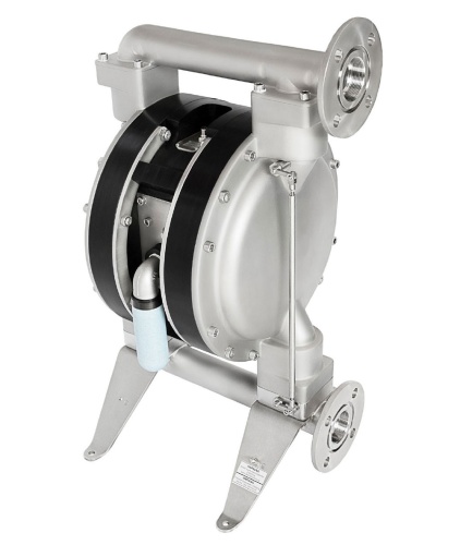 Двухмембранный насос tim®PRO (пневматический) с полным опорожнением PTI-MEM5600V-RE (нержавеющая сталь)