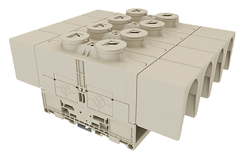 Клеммная колодка на шпильке DKM240-U