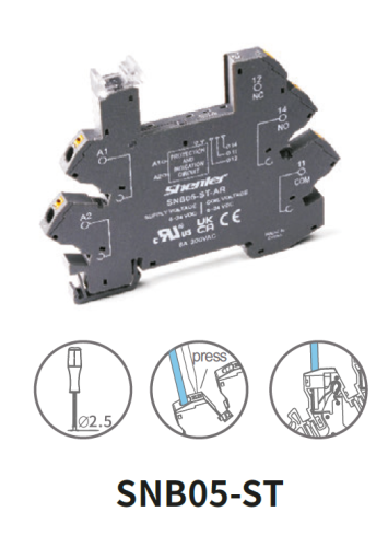 Интерфейсное реле RNC1CO048+SNB05-ST-D