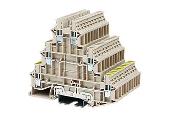 Клеммная колодка на DIN-рейку DK2.5N-3L-L3PE