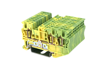 Клеммная колодка на DIN-рейку AK1.5-TN-PE