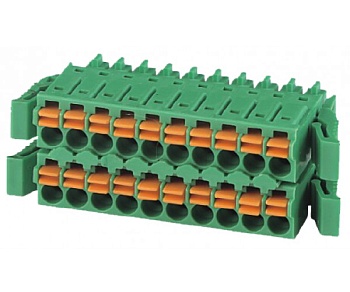 Клеммник разъемный на провод WJ15EDGKNG-B-3.5-2x02P