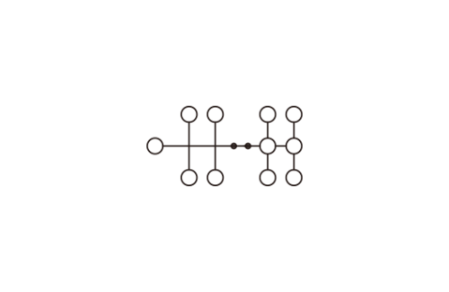 Клеммная колодка на DIN-рейку DKD35-P001