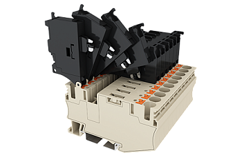 Клеммная колодка на DIN-рейку DP6N-TF-6.3X32