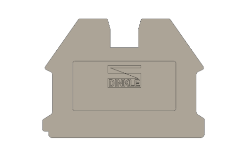 Торцевая крышка DIN-рейки DK4NCA