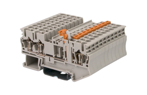 Клеммная колодка на DIN-рейку AK2.5-TN-TG
