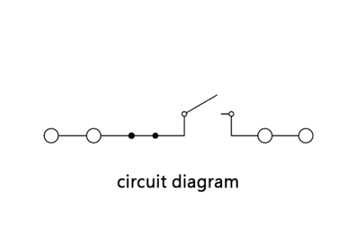 Клеммная колодка на DIN-рейку AK2.5-TR-TG