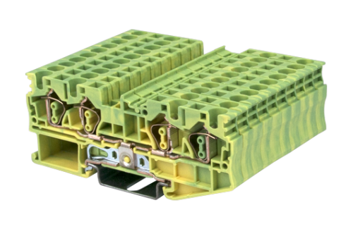 Клеммная колодка на DIN-рейку AK4-TR-PE