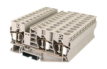 Клеммная колодка на DIN-рейку AK10-TN