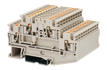 Клеммная колодка на DIN-рейку DPP2.5N-T