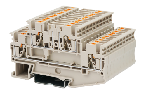 Клеммная колодка на DIN-рейку DPP2.5N-T