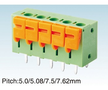 Клеммник пружинный AS142V-7.62-24P