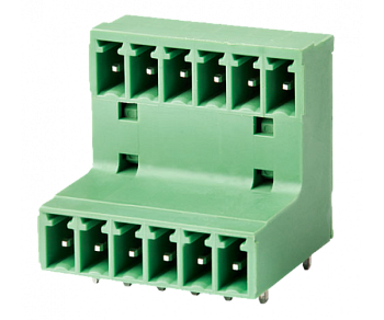 Клеммник разъемный на плату AS15EDGRT-3.81-2x03P