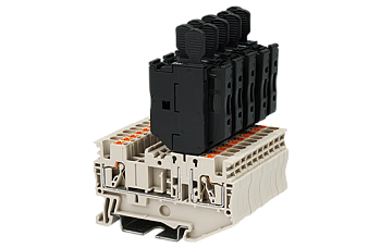 Клеммная колодка на DIN-рейку DP2.5N-MLXX
