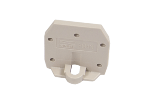 Торцевая крышка DIN-рейки PM4NC