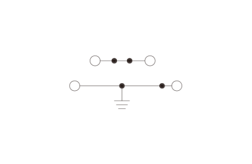 Клеммная колодка на DIN-рейку DKK2.5N-L2PE