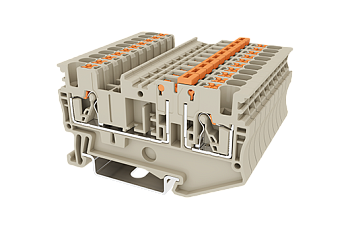Клеммная колодка на DIN-рейку DP2.5N-TG