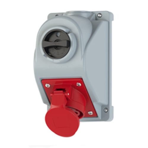 Настенный разъем с переключателем 406680V