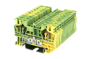 Клеммная колодка на DIN-рейку AK4-PE