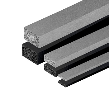 Прямоугольные уплотнения EPDM/CR 5-125