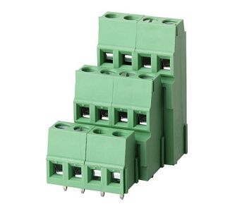 Клеммник винтовой, трехуровневый ASE3K508B-5.08-3x02P