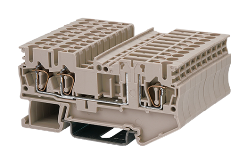 Клеммная колодка на DIN-рейку AK2.5-TN-T