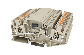 Клеммная колодка на DIN-рейку DPTD6N-D05