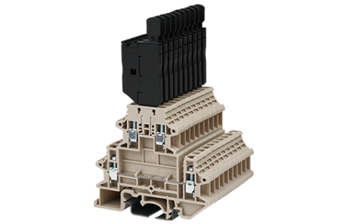 Клеммная колодка на DIN-рейку DKK4N-MLXX