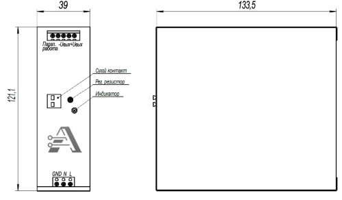 Источник питания ATM-ИП/1AC/24DC/120/5А-60