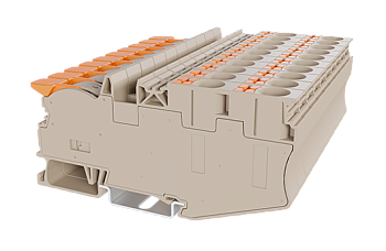 Клеммная колодка на DIN-рейку DPH10-DP-TN