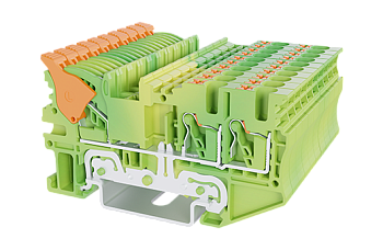 Клеммная колодка на DIN-рейку DPH2.5-DP-TN-PE