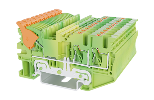 Клеммная колодка на DIN-рейку DPH2.5-DP-TN-PE