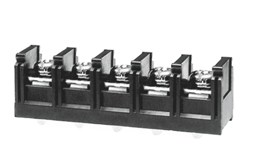 Клемма барьерная однорядная 0166-80XX