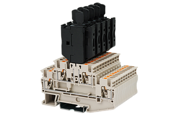 Клеммная колодка на DIN-рейку DPP2.5N-MLXX